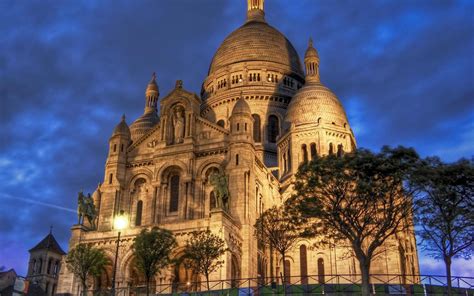 Sacre-Coeur Basilica, Montmartre, Paris, France | Wallpapers9