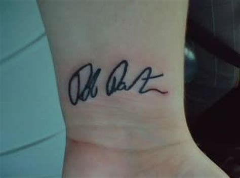 Tattoo Ideas: Signature Tattoos | HubPages