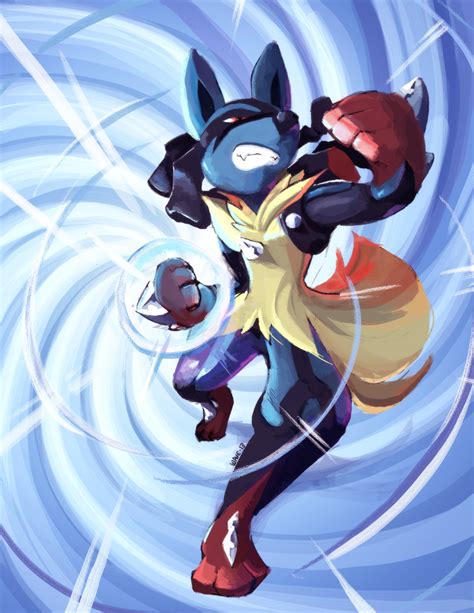 Mega Lucario by suzuran on DeviantArt