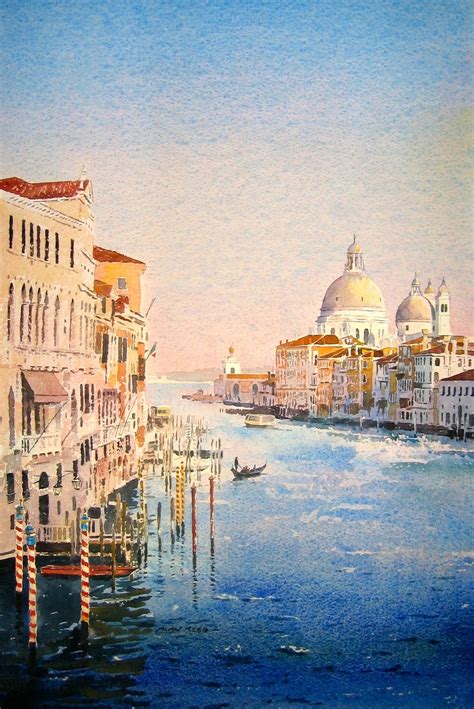 Grand Canal - Alan Reed Art Painting of the Grand Canal