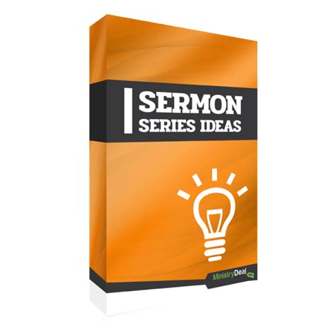 Sermon Series Ideas – MinistryDeal.com