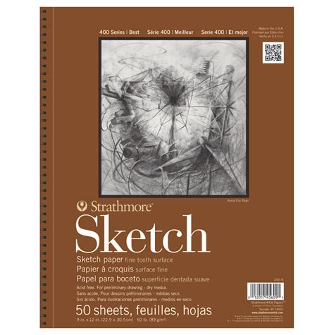 Strathmore Sketch Paper 9"x12" 50 Sheets - RISD Store