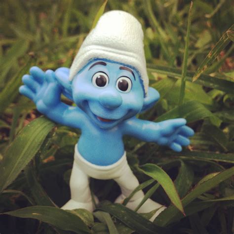 Crazy Smurf | Smurfs, Olaf the snowman, Disney characters