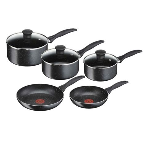 Tefal Origins 5 Piece Non Stick Saucepan Set - Saucepans & Saucepan ...