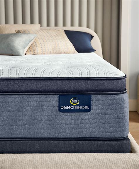 Serta Perfect Sleeper Renewed Night 16" Plush Pillow Top Mattress ...