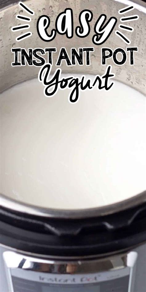 How to Make Instant Pot Yogurt (Easy Homemade Yogurt) • MidgetMomma