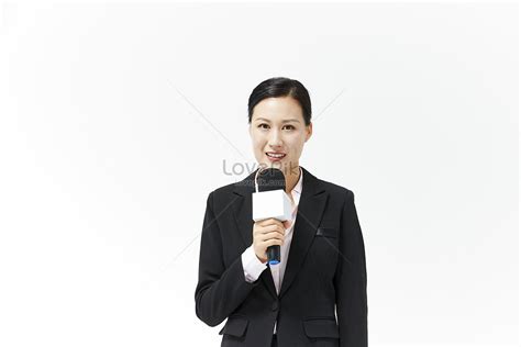 Female Reporter Wearing A Suit Picture And HD Photos | Free Download On ...