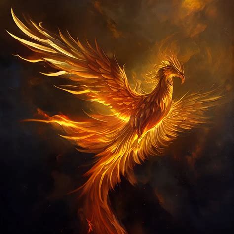 Golden Phoenix Download, Golden Phoenix Instant Downloadable Wallpaper ...