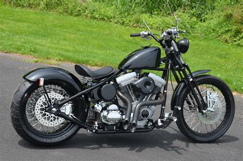 DNA 6" Over 28" Black Springer Front End Harley Sportster Chopper Softail Dyna