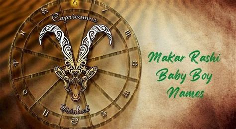 Latest 2022 ᐅ Makar Rashi Baby Boy Names With Meaning