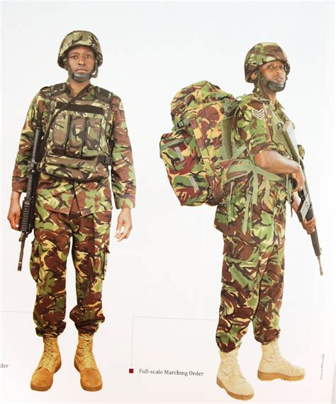 The evolution of Kenya Defence Forces' uniform