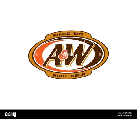 A&W Root Beer, Rotated Logo, White Background B Stock Photo - Alamy