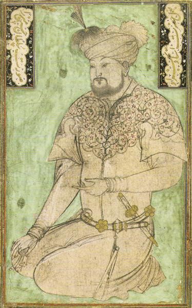 Portrait of Sultan Husayn Mirza Bayqara at the Age of About 50 Years., 1490 - Kamal ud-Din ...