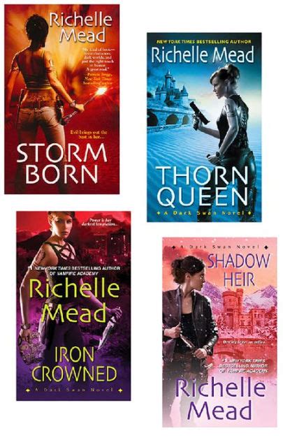 Richelle Mead Dark Swan Bundle: Storm Born, Thorn Queen, Iron Crowned ...