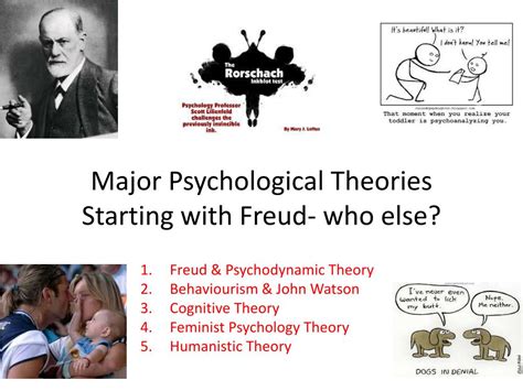 PPT - Major Psychological Theories Starting with Freud- who else? PowerPoint Presentation - ID ...