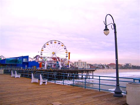 Santa Monica Pier - Pier Fishing in California