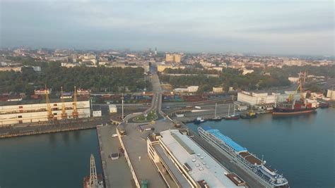 Sea Port Tower and skyscraper in Odessa, Ukraine image - Free stock ...