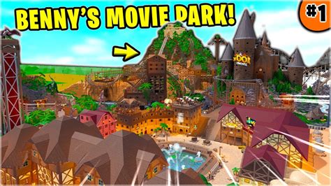 Benny's Movie Park, my *NEW FAVORITE* in Theme Park Tycoon 2 - (Park ...