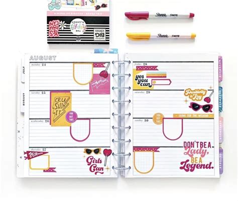 Happy Planner Horizontal vs Vertical Planner Layouts