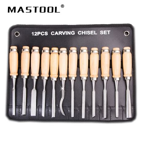 12pc Carpenters Chisel Tool Set Multifunction Wood Carving Chisels ...