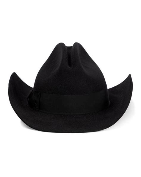 Gucci Wool Felt Cowboy Hat in Black/Black (Black) | Lyst