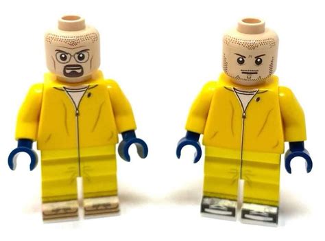 Breaking Bad Walter White & Jesse Pinkman Custom Printed LEGO Minifigures by Minifigs.me! – The ...