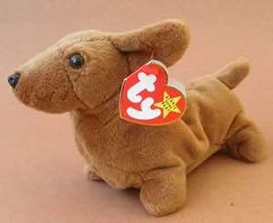 Amazon.com: TY Beanie Babies Weenie the Weiner Dog Plush Toy Stuffed Animal: Toys & Games