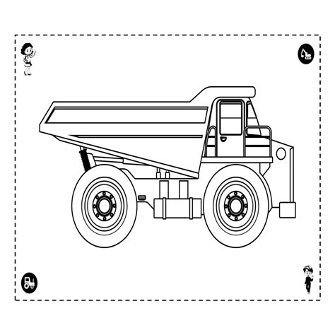 Tractor & Trucks Coloring Pages | Made By Teachers