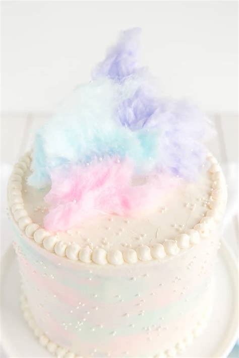 Cotton Candy Cake - Liv for Cake