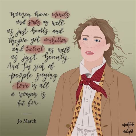 Little Women Jo March Quote | Little women quotes, March quotes, Woman quotes