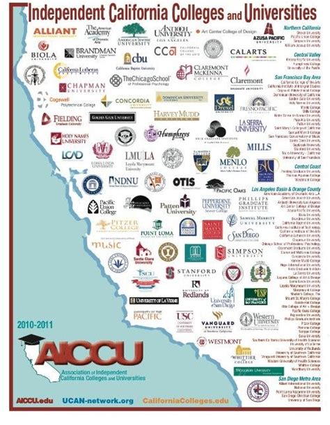 Image result for colleges in california map | College bound, California map, Colleges and ...