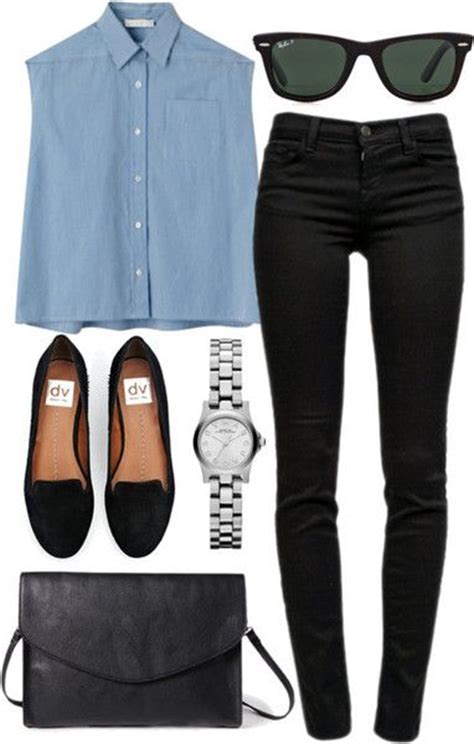 17 Ideas to Pair Your Outfits with Black Flats - Pretty Designs