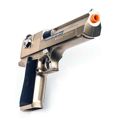 Academy Desert Eagle 50 Gold Special Airsoft Pistol BB Gun 6mm Hand ...