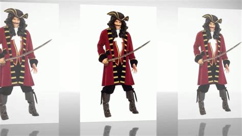 Deluxe Captain Costume Halloween Costume by Forum Designer - YouTube