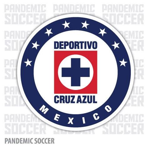 Cruz Azul Mexico Vinyl Sticker Decal Calcomania Soccer Futbol Liga MX ...