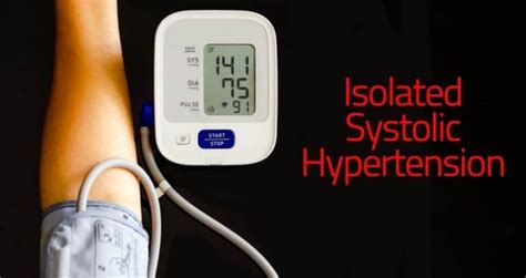 Isolated Systolic Hypertension (High Blood Pressure)