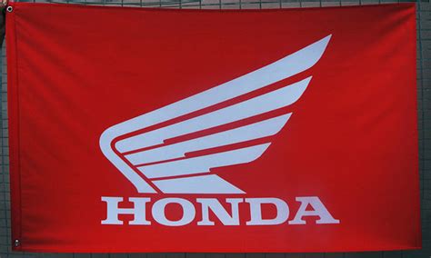 Honda Flag-3x5 Honda Racing Motorcycles Banner-100% polyester-2 Metal ...