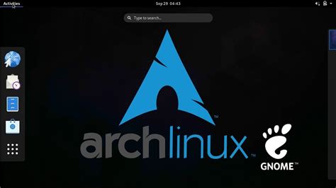 How to install GUI in Arch Linux - Desktop Environment Gnome - YouTube