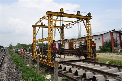 NF Railway Undertakes Several Track Renewal Works - The Hills Times