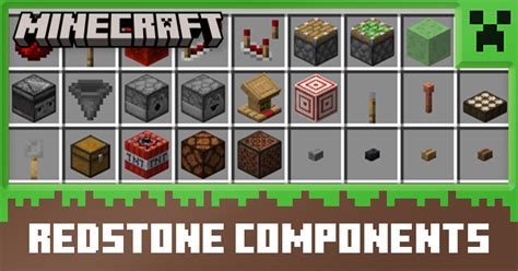 List of Redstone Components and How to Use Them | Minecraft｜Game8