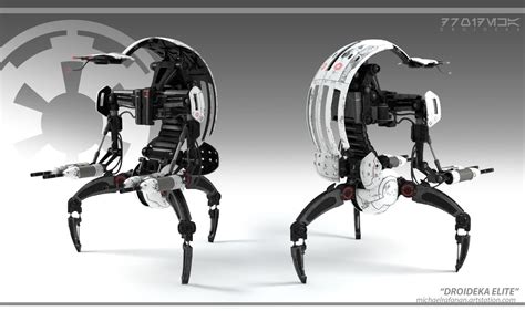 ArtStation - "The Droideka Elite", Michael Robert Rafanan Star Wars ...