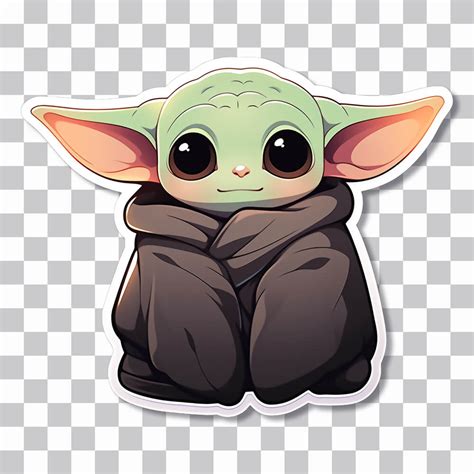 Baby Yoda Decal Mandalorian Baby Yoda Sticker Baby Yoda Vinyl Baby | The Best Porn Website