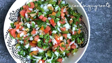 Classic Kurdish Salad | Tomato Onion Celery salad | cooking my roots ...