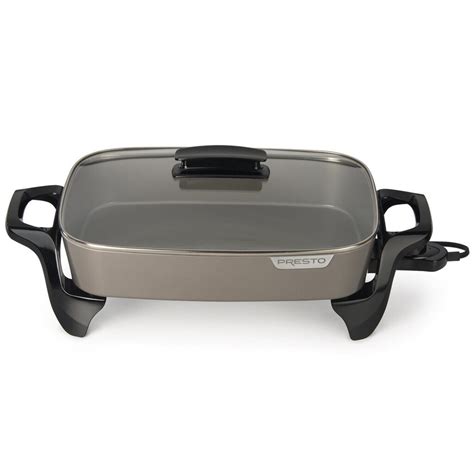 Presto Jumbo 16" Electric Ceramic Nonstick Fry Pan / Skillet - SANE ...