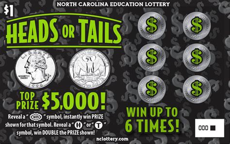 Heads Or Tails Nc Lottery Ticket at Yolanda Siebert blog