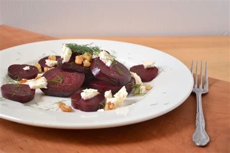 Roasted Beets with Feta and Dill | Easy Wholesome