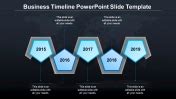 Free Timeline PowerPoint Template and Google Slides Themes