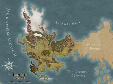 Map of Isryth : r/inkarnate