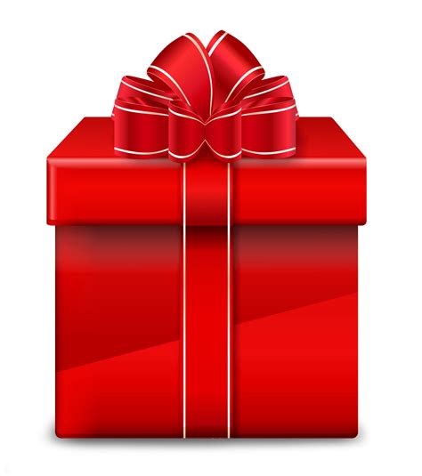 Red Gift Box Png