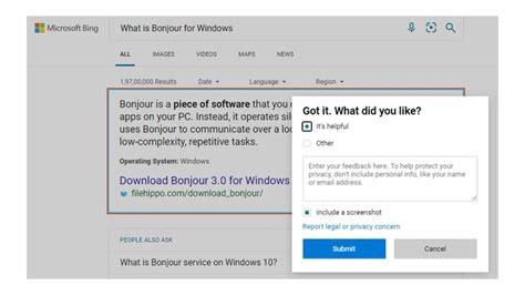 Bing Q&A vs. Google Featured Snippet | Format and Types